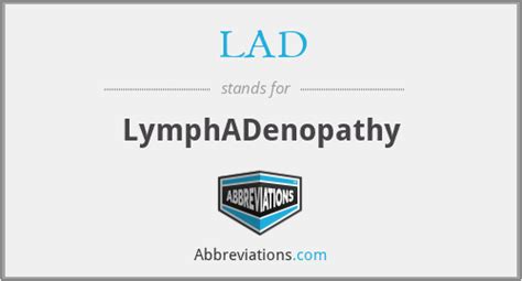 lymphadenopathy abbreviation.